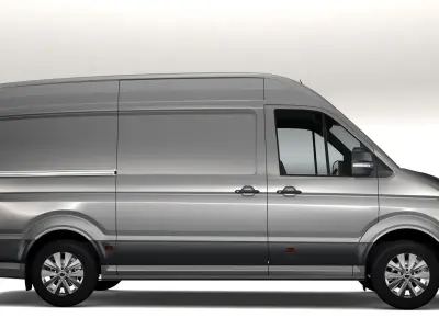 WV Crafter Van L2H2 2017 3D model
