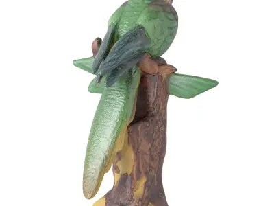 Ceramic Parrot 3D model