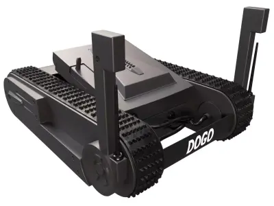 Dogo mk2 Low-poly 3D model