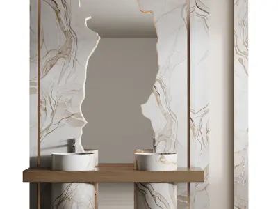 Bathroom furniture 7 3D model