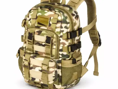 Military Tactical Backpack Outdoor Gear Bag 3D model