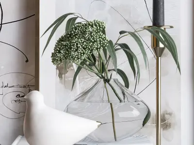 Decorative set 17 3D model