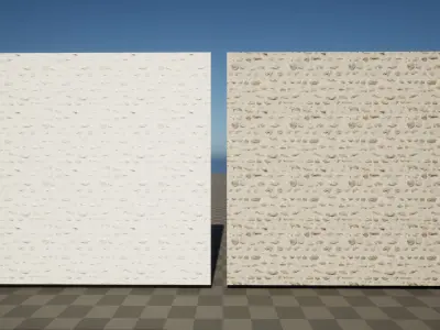 Medieval Pietra Rasa Wall PBR-Texture Texture