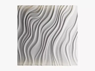 wave wall 24 3D model