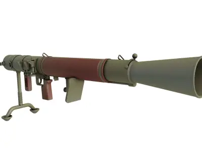 Gustaf M2 Anti Tank Launcher 3D model