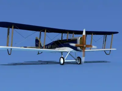 Airco DH-4 V03 US Air Mail 3D model