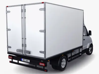 Generic Box Truck M 4 3D model