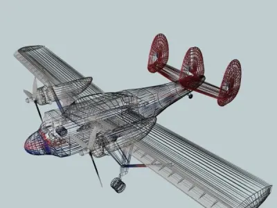 Scottish Twin Pioneer 3D model
