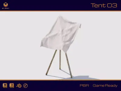 Tent 03 3D model