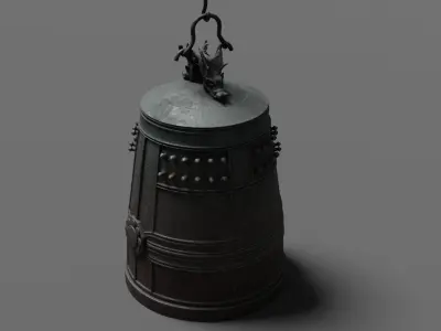 Japanese Bell 3D model