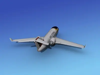 Canadair CRJ100 Air Littoral 3D model