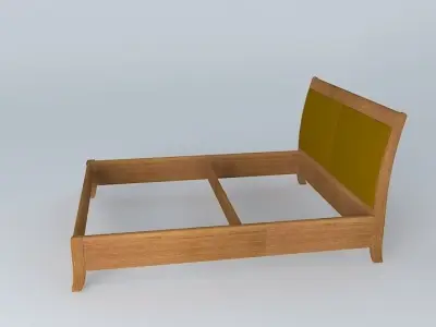 Bed Frame Free 3D model
