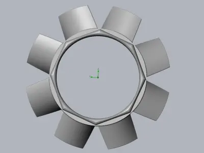 3D-Printable High Speed Ducted Fan Drone Rotor 3D print model