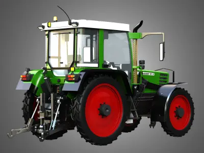 Favorit 511C Farming Vehicle 3D model