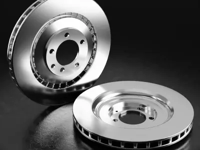 Car Brake Disc Type One 3D model