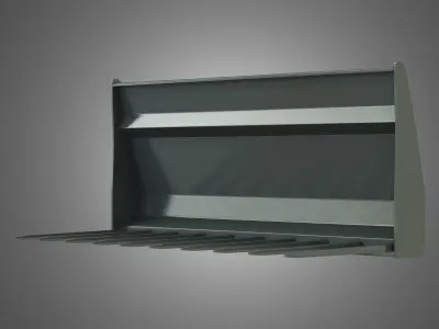 Manure Fork - Front Loader 3D model