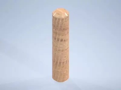 IKEA Wood Dowel 101352 3D model