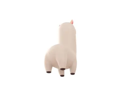 Character030 Alpaca 3D model