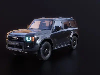 Toyota Land Cruiser 250 3D model buy