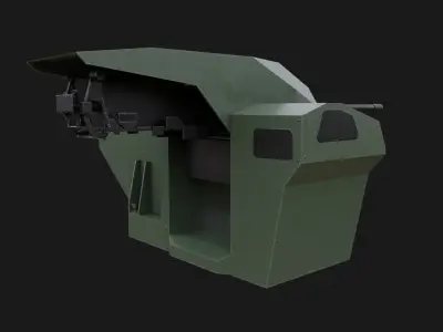 ASELSAN - SARP Low-poly 3D model