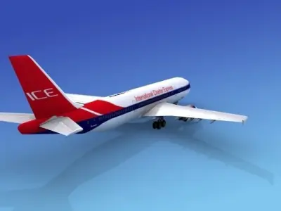 Airbus A300 Air Charter Intl 1 3D model
