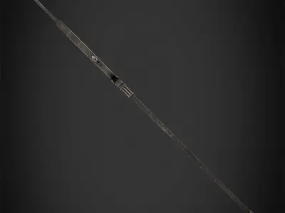 Dark Souls Black Knight Halberd for Cosplay 3D print model