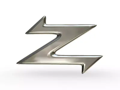 Zagato logo 3D model