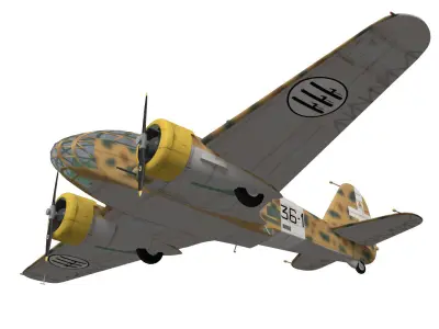 Caproni Ca311 3D model