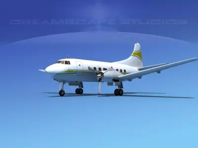 Martin 404 Executive 2 3D model