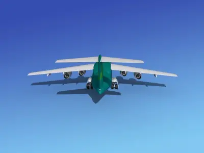 BAe 146-100 Aer Lingus 3D model