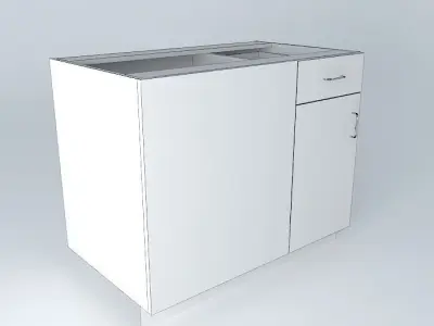BB1D1D cabinet Free 3D model