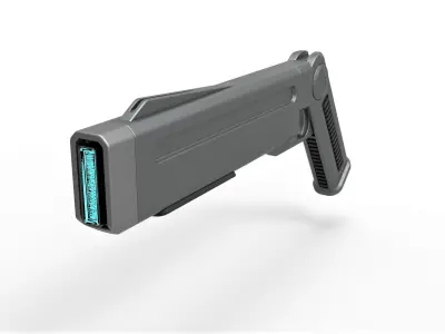 Stun gun from Star Trek Discovery TV series 3D model