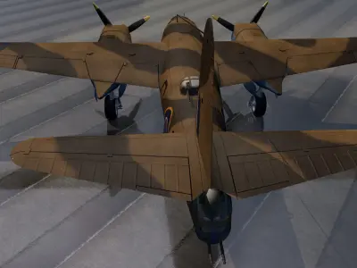 Martin Marauder Mk-1A - RAF 3D model