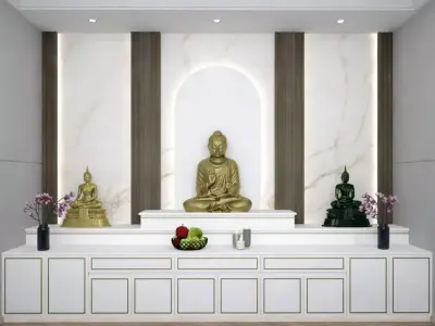 Buddhist Shrine  3D model
