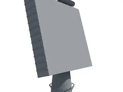 Detailed Radar 4 3D model