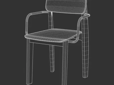  Timber Replica Foundation Chair Model 