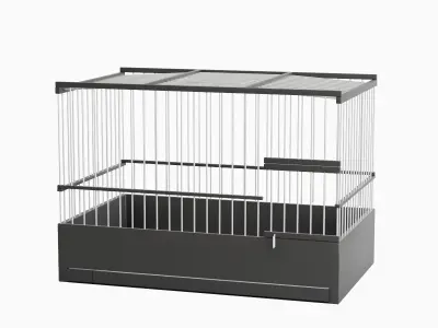 Small Birdcage 03 3D model