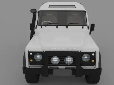 Defender 110 4x4 model 3D model