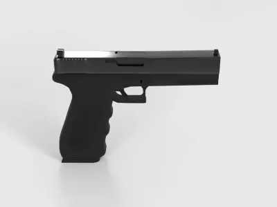 Glock 21 3D Model 3D model