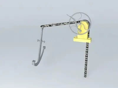 ARGONAUTIX marine details anchor windlass 3D model