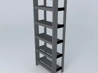Origami shelf  Free 3D model