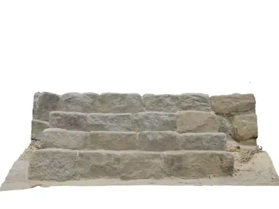 Stone Steps 3D model