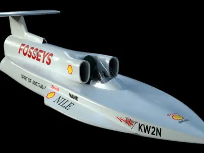 Spirit of Australia 3D model