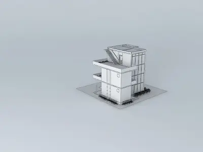 small home 3D model
