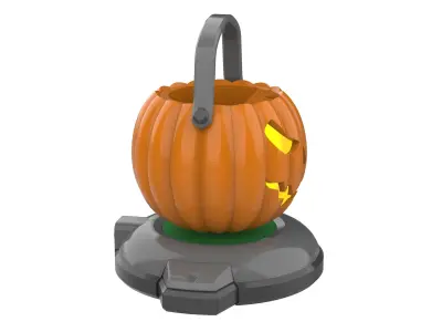 Pumpkin Loot Box - Overwatch - STL CAD bundle - Commercial Use 3D print model