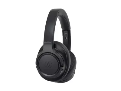 Audio Technica ATH SR50BT Wireless Headphones   Low-poly 3D model