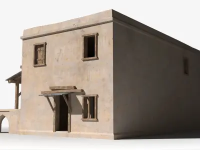 Arab x12 Low-poly 3D model