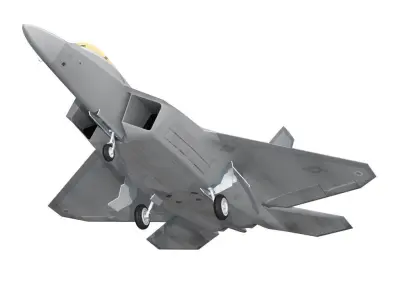 F22 Raptor Aircraft 3D model