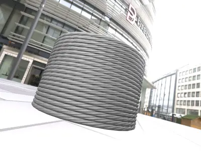 Power Cable 2 - Object 071 Low-poly 3D model