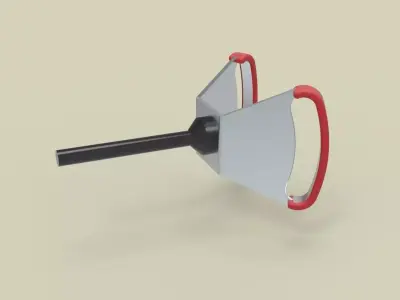 Stearing wheel 5 3D model